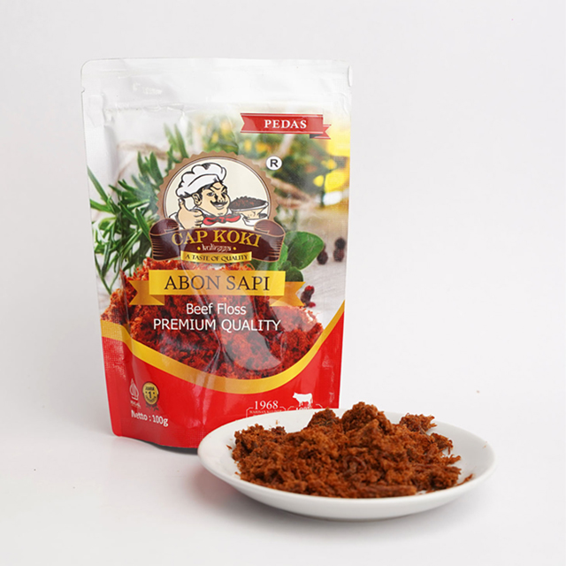 abon sapi pedas - cap koki